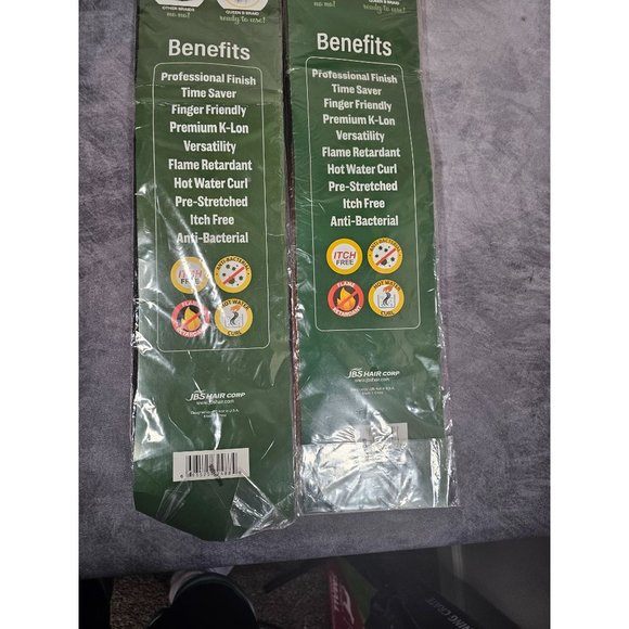 Queen B Braiding Hair 50 Inch 100% K-Lon Color TT1B/30 AND 1B - Picture 3 of 4